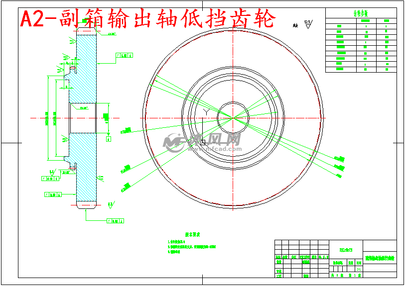 重型汽车12挡齿轮变速器的结构设计