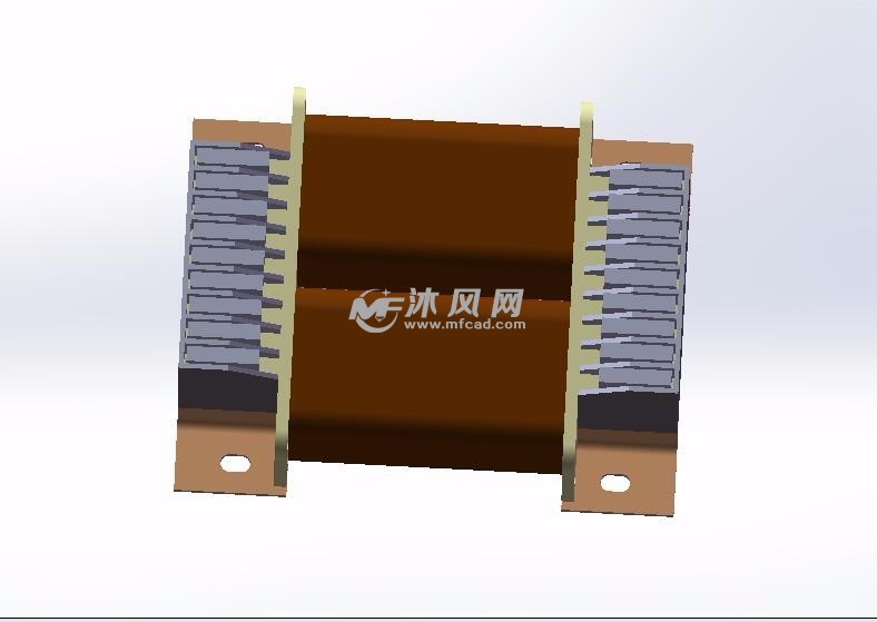 wbr-03-07-1000型变压器模型俯视图