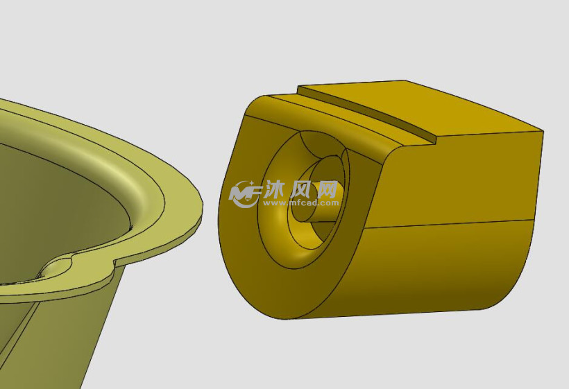 塑料桶注塑模具