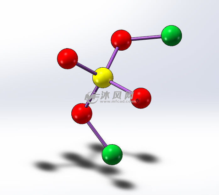 硫酸分子h2so4