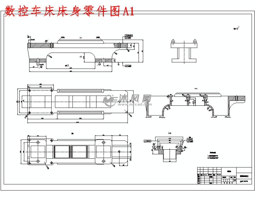 数控车床床身的钻5-m10螺纹孔夹具设计