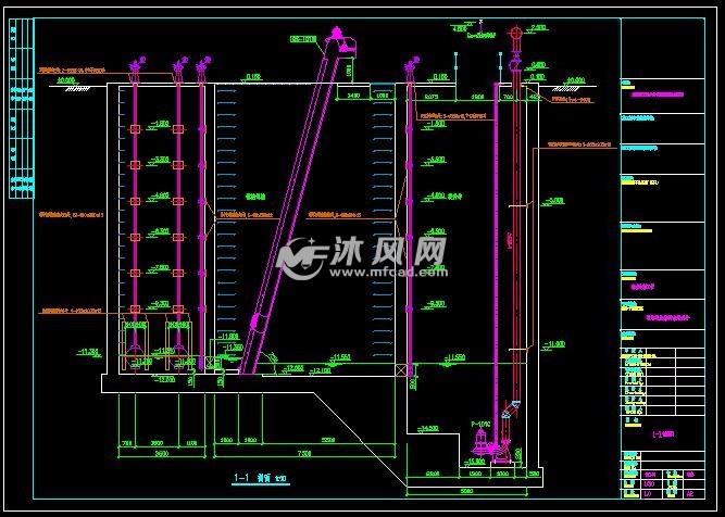 粗格栅工艺图