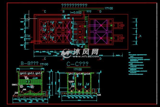 斜管式沉淀池无阀滤池