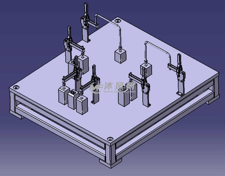 手动夹具工作台