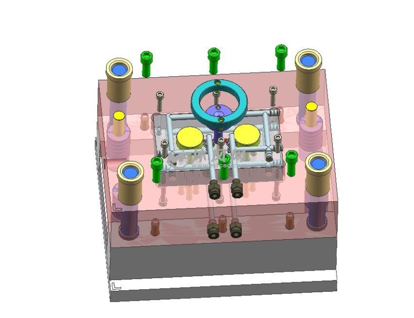 矿泉水瓶盖注塑强制脱模模具设计