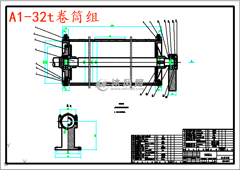 32t-5t双梁吊钩行走式桥式起重机的设计