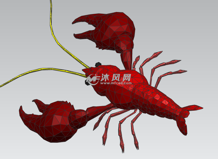 大龙虾设计模型