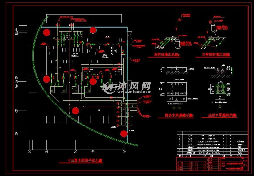 省电讯楼暖通设计施工图