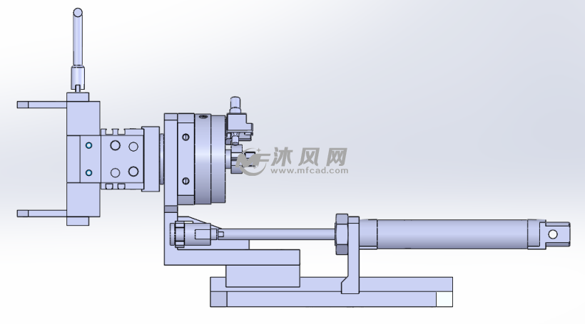 翻转夹爪机构