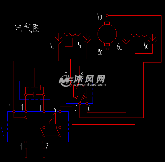 手电钻电路图