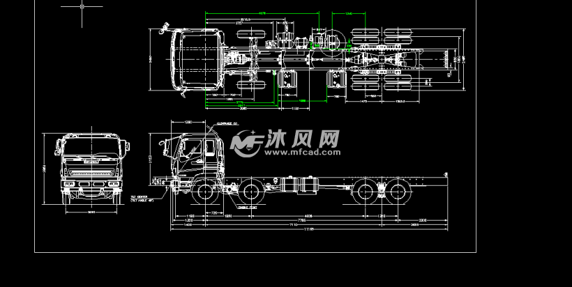 重卡底盘设计图