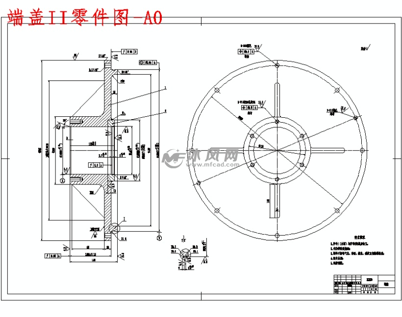 行星减速器端盖ii的加工工艺及钻6-m12底孔夹具设计