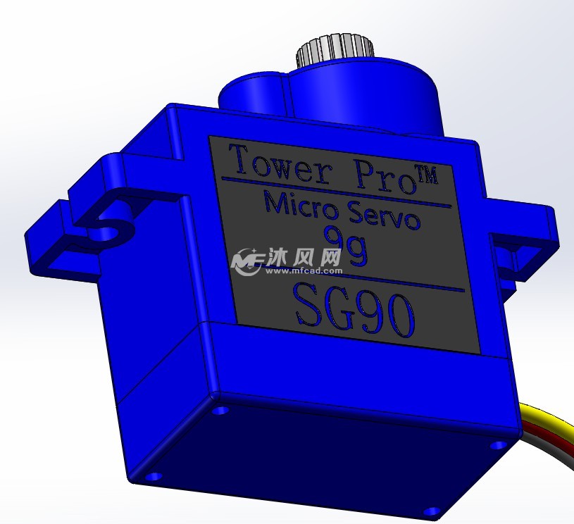 sg90 9克 舵机 - 数码产品图纸 - 沐风网