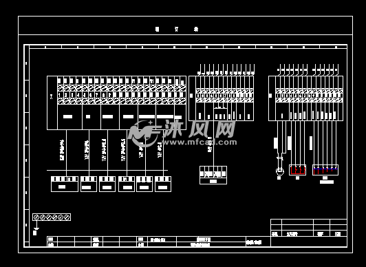 4t/h燃气锅炉电气控制图