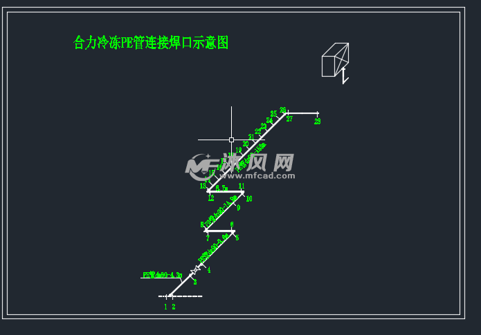 某设备公司工业用户天然气管道安装图