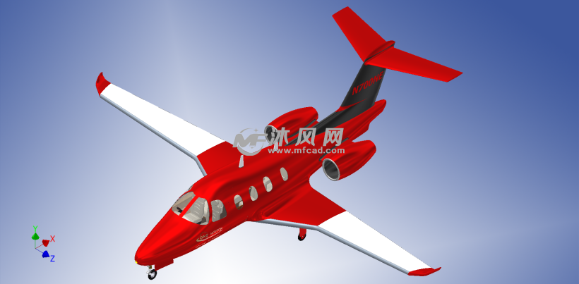 旅游飞行的飞机 玩具公仔图纸 沐风网