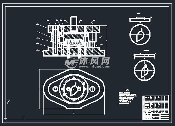 异形盖拉伸卷边模具设计