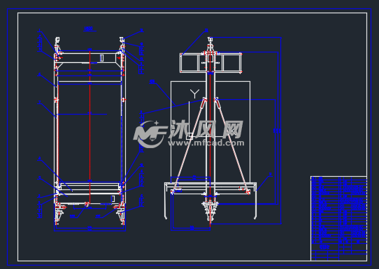 电梯设计图 - 输送和提升设备图纸 - 沐风网