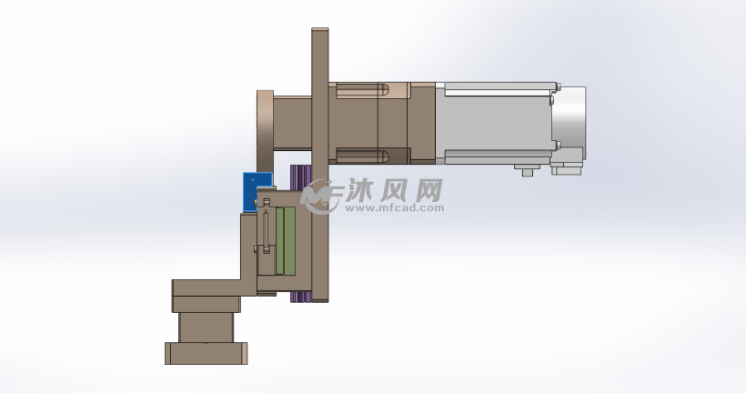 凸轮裁切机构 - 传动件图纸 - 沐风网