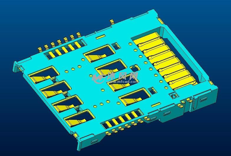 t-flash micro simcard二合一卡座