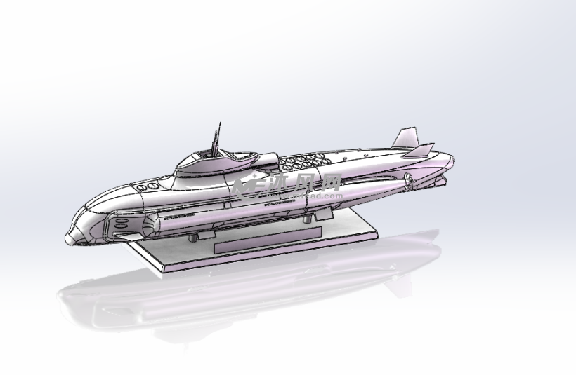 一款潜艇模型