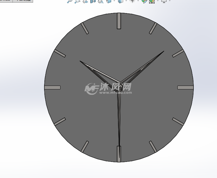自制钟表模型