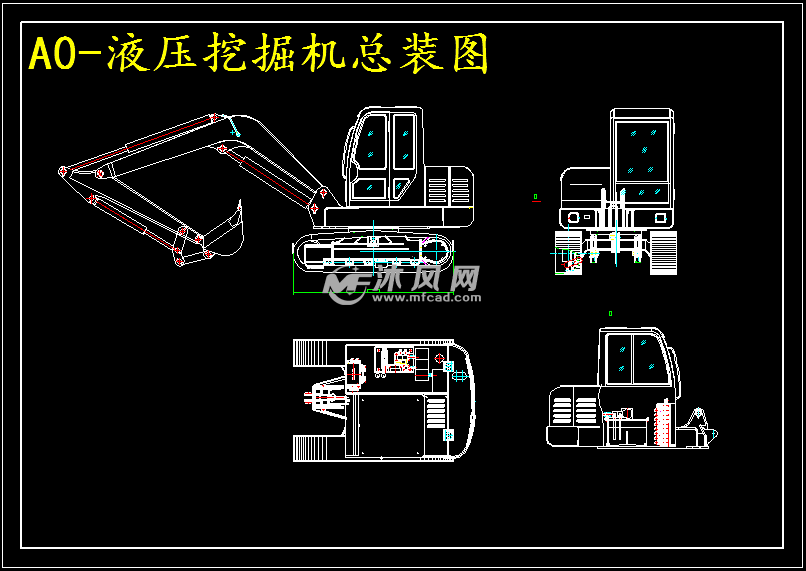 挖掘机整机及其液压系统设计