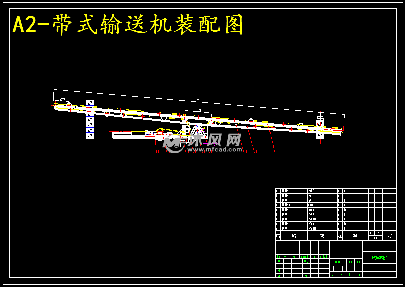 带式输送机及液压系统设计