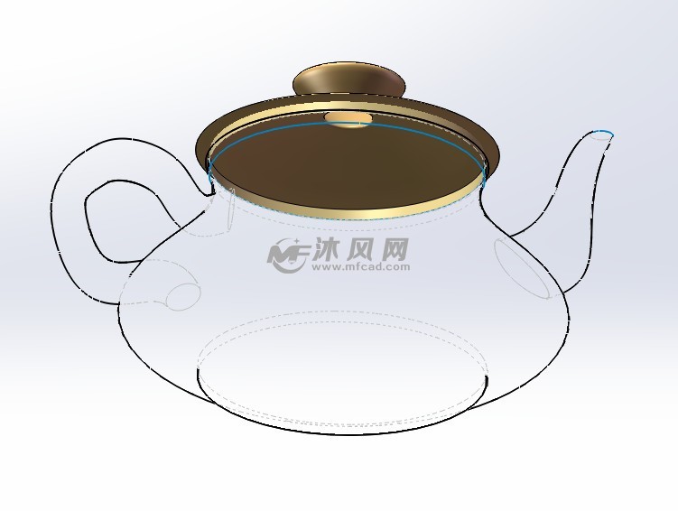 茶壶结构图