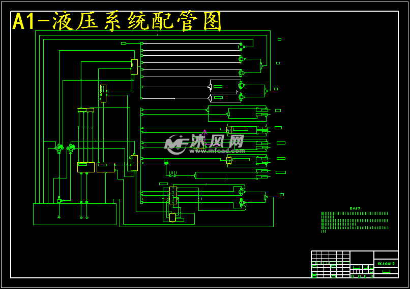 a1-液压系统配管图