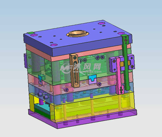 滤嘴模具3d