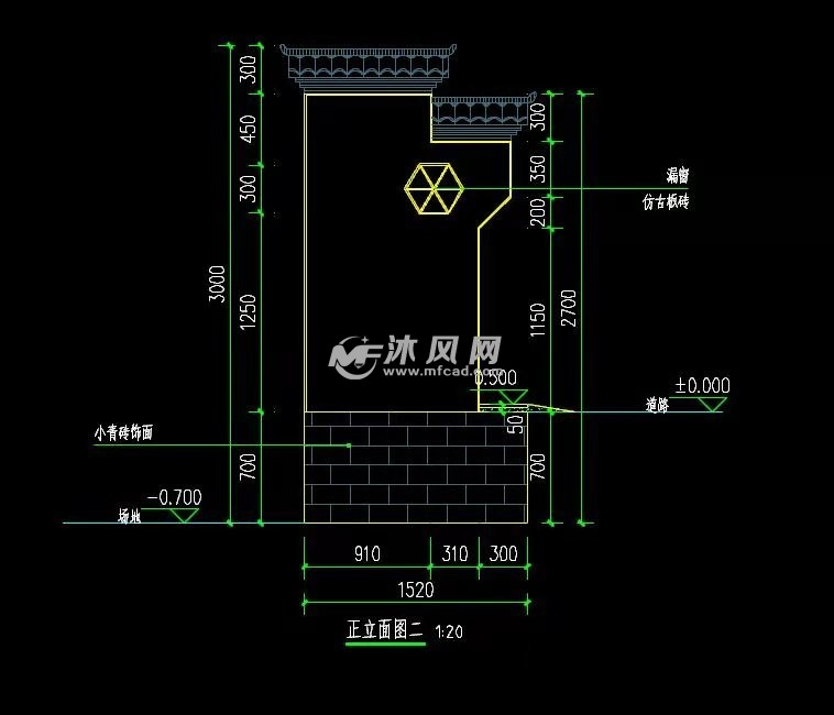 徽式村标垃圾收集点