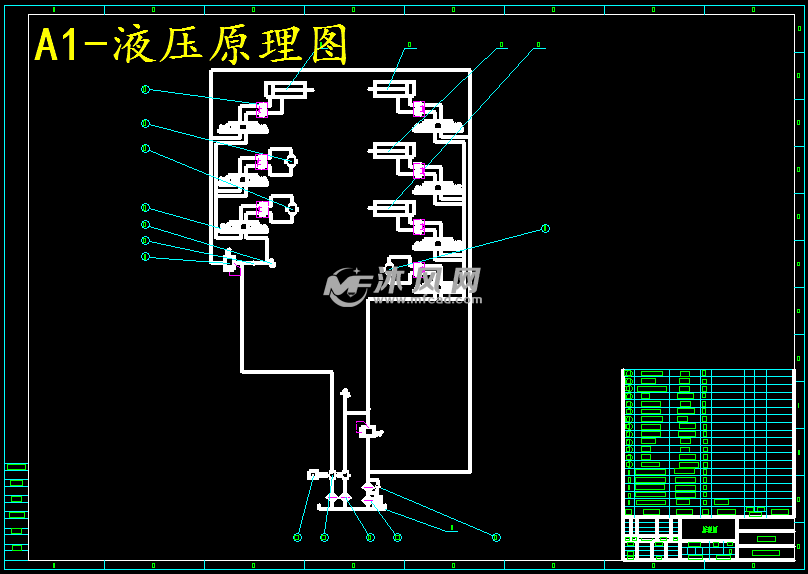 36多功能液压挖掘机液压系统设计