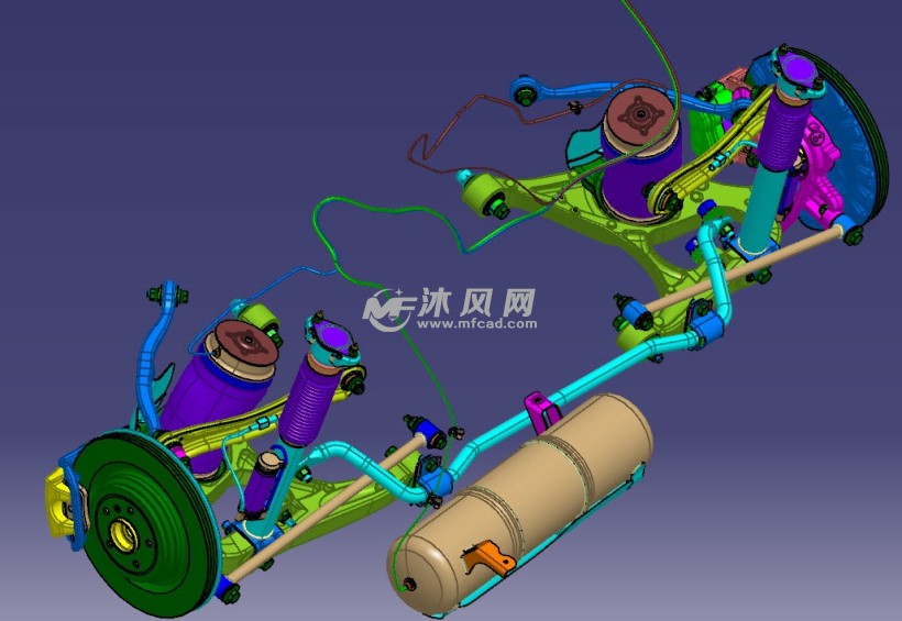 奔驰gl400电控后悬架空气弹簧带cdc带制动器