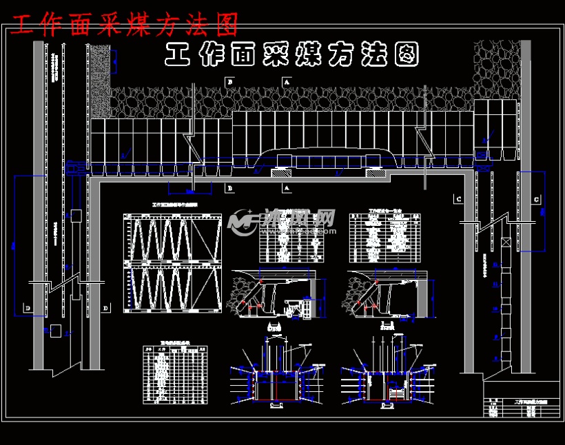 工作面采煤方法图