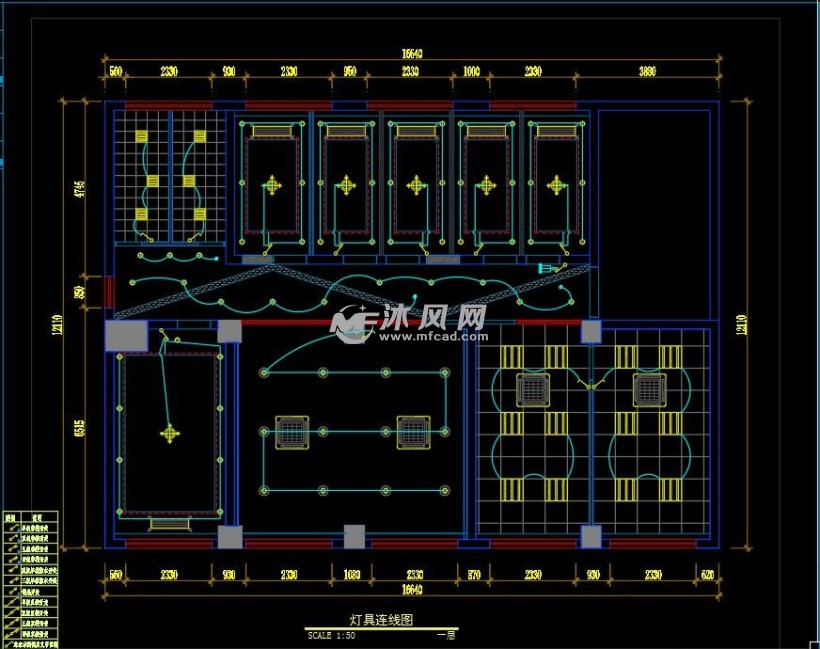 灯具连线图