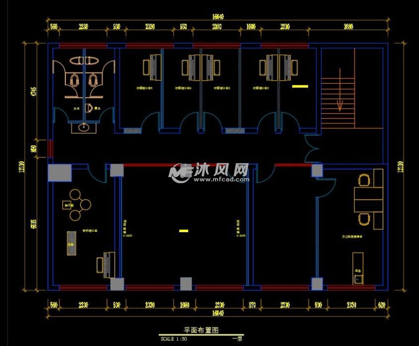 音乐培训室cad图纸