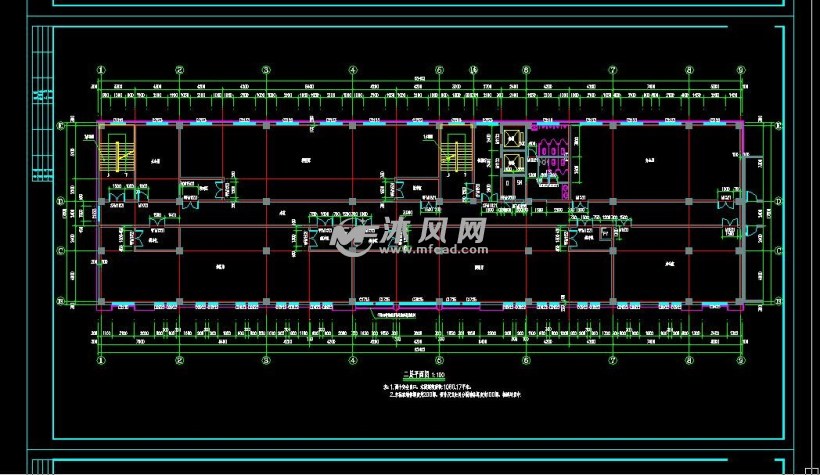 3层档案馆建筑图