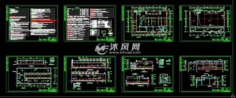 单层锅炉房建筑图