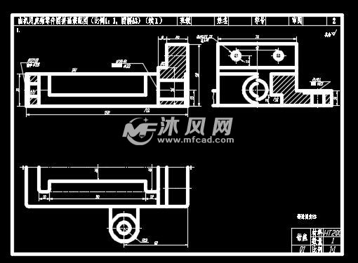 机床虎钳零件图