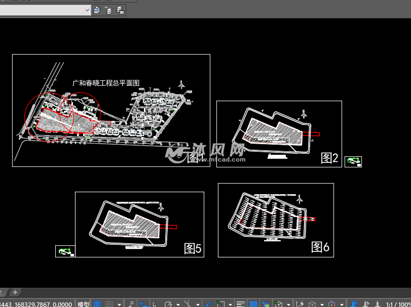 地下室基坑围护及土方开挖施工图 - 结构图纸 - 沐风网