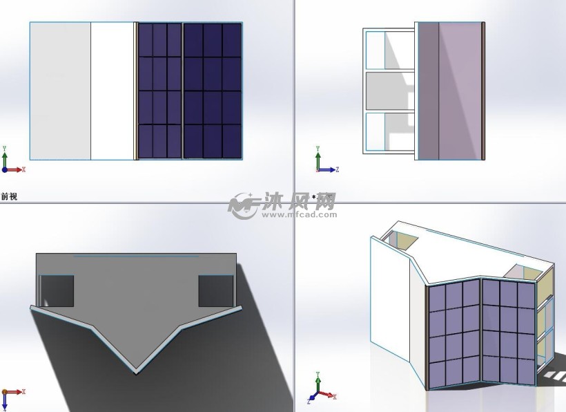 农村房屋设计款式三视图