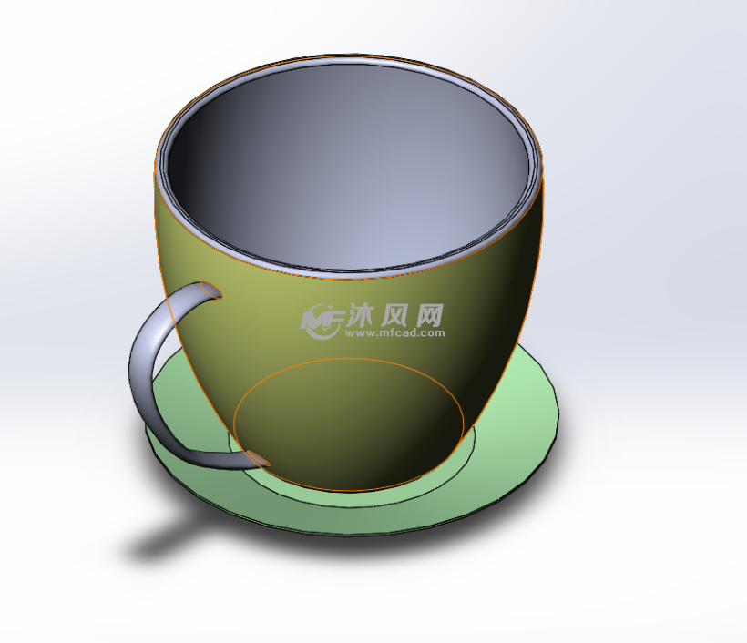 杯子三维图