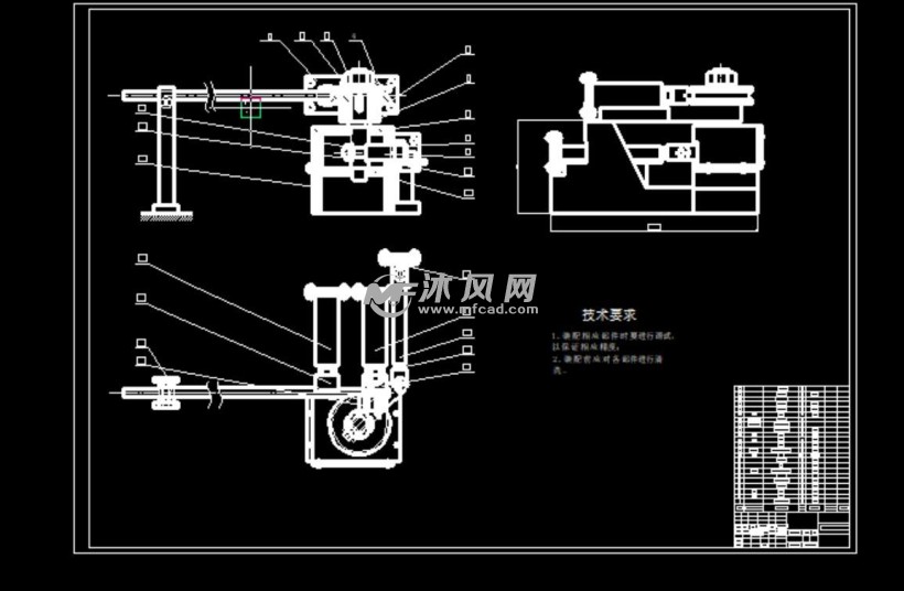 w35液压弯管机液压系统设计 - 设计方案图纸 - 沐风网