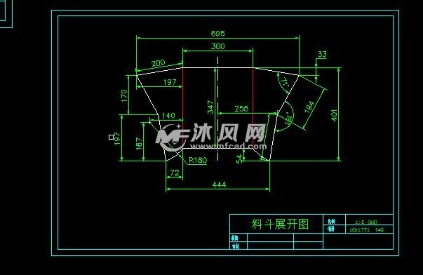 展开下料图