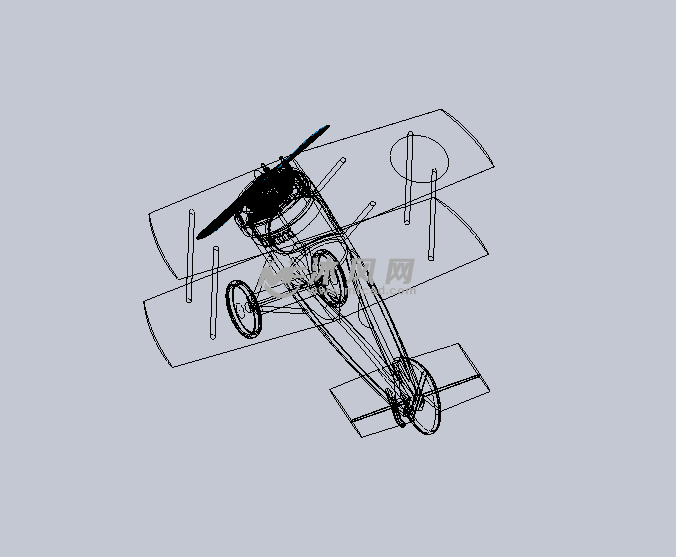 玩具喷气飞机 - 玩具公仔图纸 - 沐风网