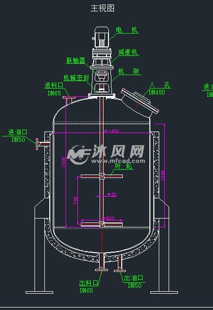 电加热反应釜