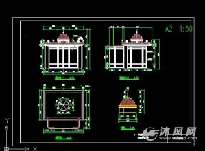 书报亭结构图