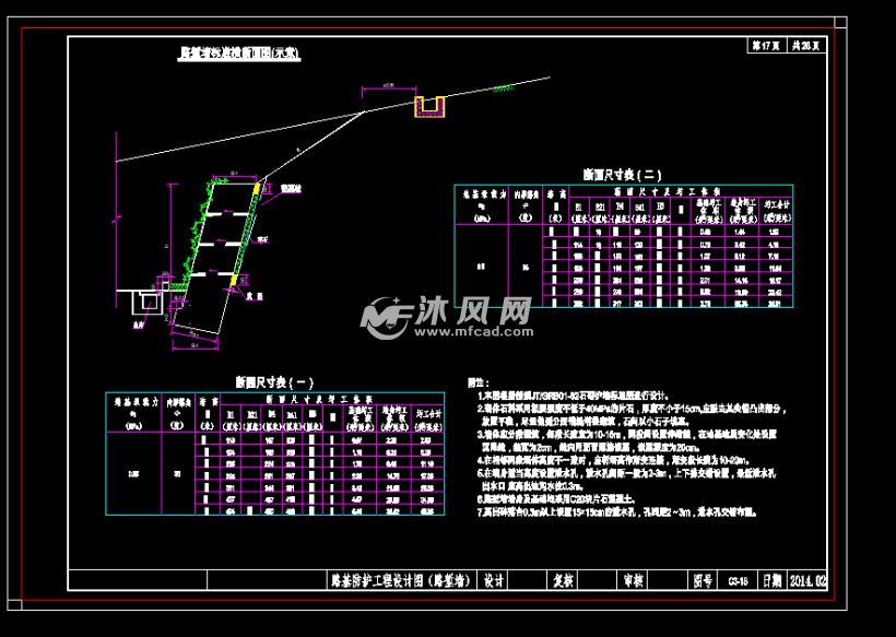 路堑墙