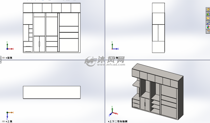 生活用品 家具家装 柜 衣柜 5000小时免费设计课程,欢迎来学习